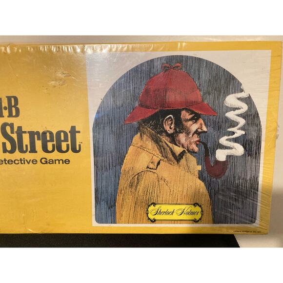 Board Game 221-B BAKER STREET Detective Game 1977 New in original wrap - Picture 3 of 9